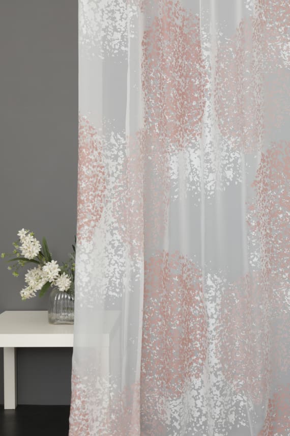 RUNOJEN TAIVAS -polttopainettu roosa